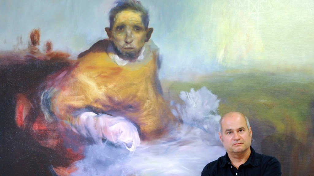 Először mutatkozik be önálló kiállításon Csáki Róbert festőművész