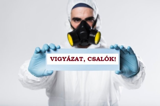 Csalókra figyelmeztetnek a rendőrök a koronavírus kapcsán