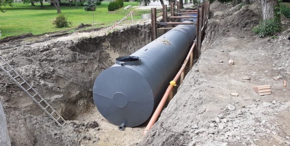 Jó ütemben halad a belvárosi csapadékvíz-elvezető rendszer kiépítése