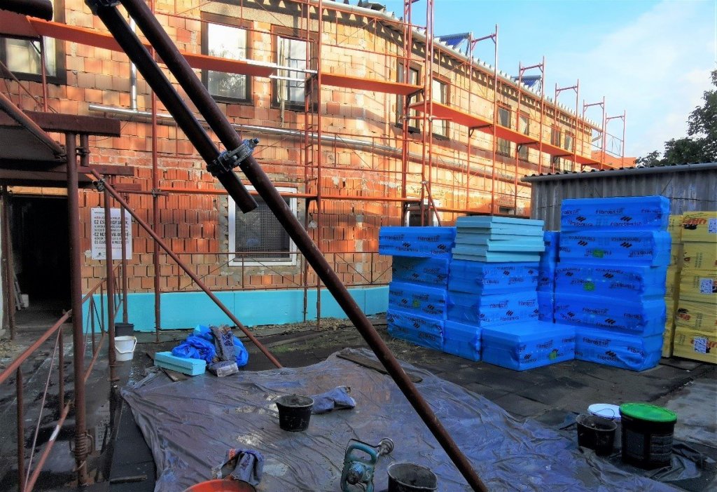 Elkezdődött a Cserkészház felújítása