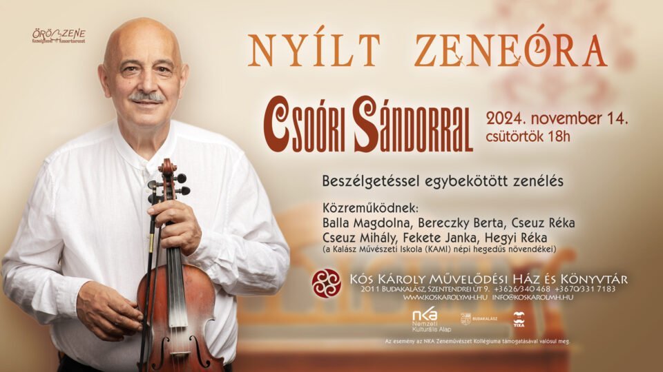 Ritmusos beszélgetés Csoóri Sándorral