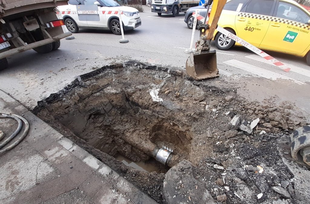 Elkészült a sérült vízvezeték javítása