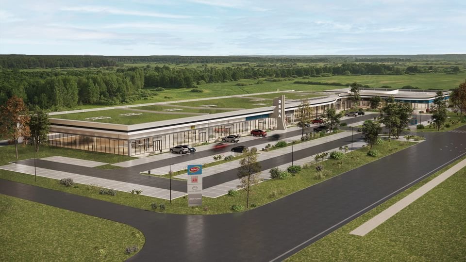 Elindultak a DERA Park építési munkálatai Szentendrén