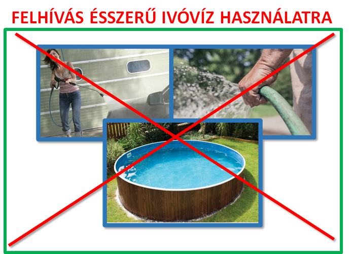 Ésszerű ivóvíz használatot kér a DMRV Zrt.