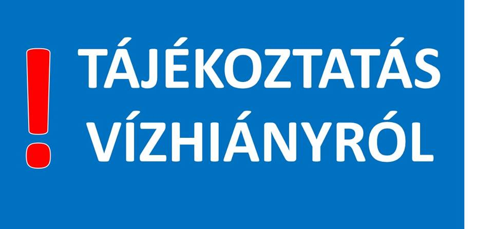 Tájékoztatást adott ki a DMRV Zrt. a Bérc utcai vízhiányról