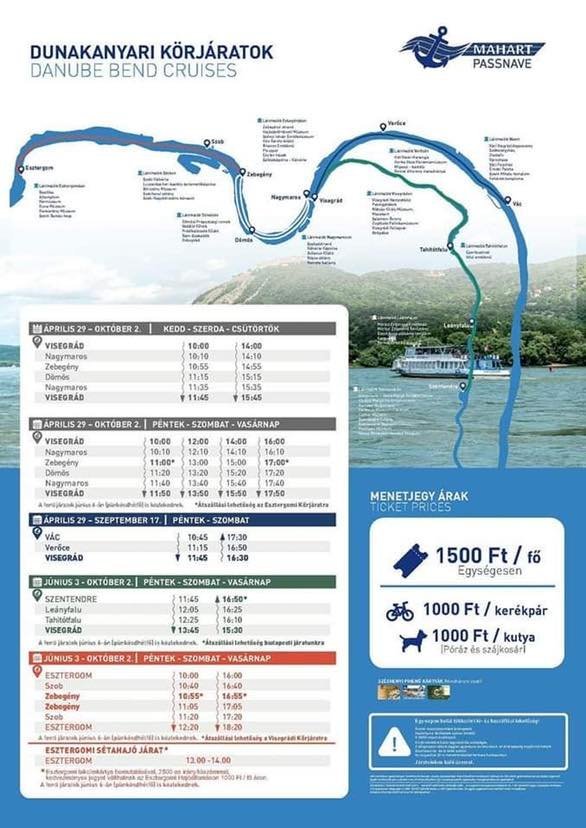 Irány a Dunakanyar: körjáratokkal várják a látogatókat