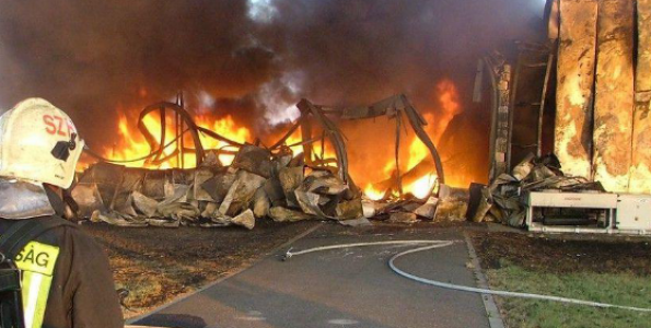 Tűzterjedési vizsgálatot végez az ÉMI N Kft. Szentendrén 