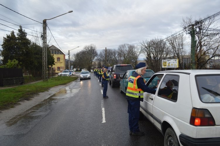 Finn módszeres ellenőrzést tartottak a szentendrei rendőrök