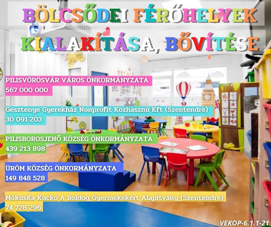 Vissza nem térítendő támogatásban részesült kettő szentendrei szolgáltató