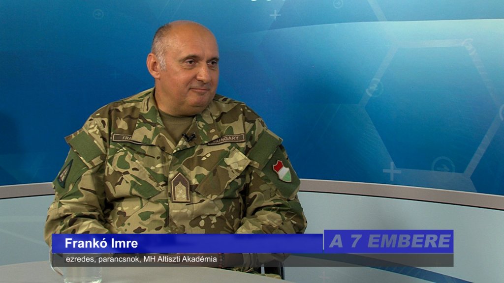 Bemutatkozó beszélgetés - Frankó Imre ezredes vezeti az MH Altiszti Akadémiát