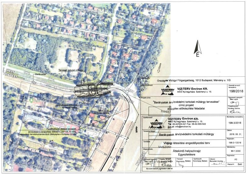 Rövidesen zsilip épül a Barát-patakon
