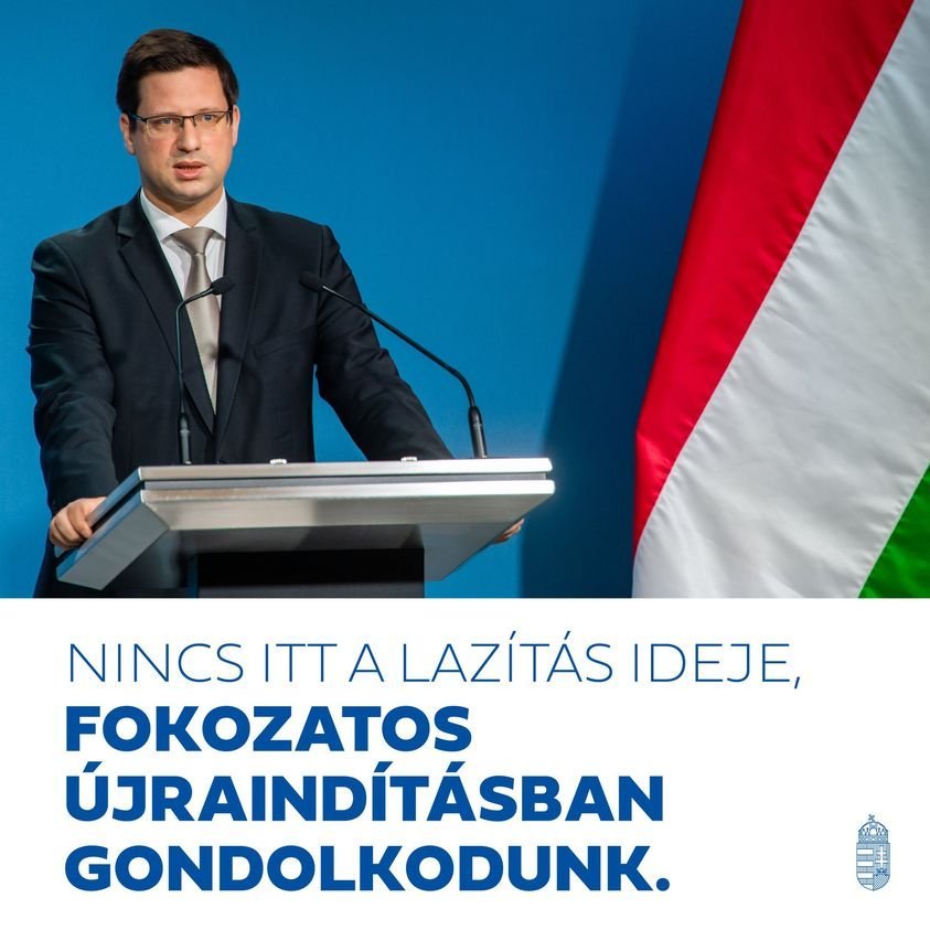 Gulyás Gergely: nem lesznek területi alapú szigorítások, de a lazításnak még nincs itt az ideje