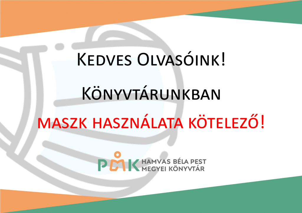 Kötelező a maszkviselés a könyvtárban