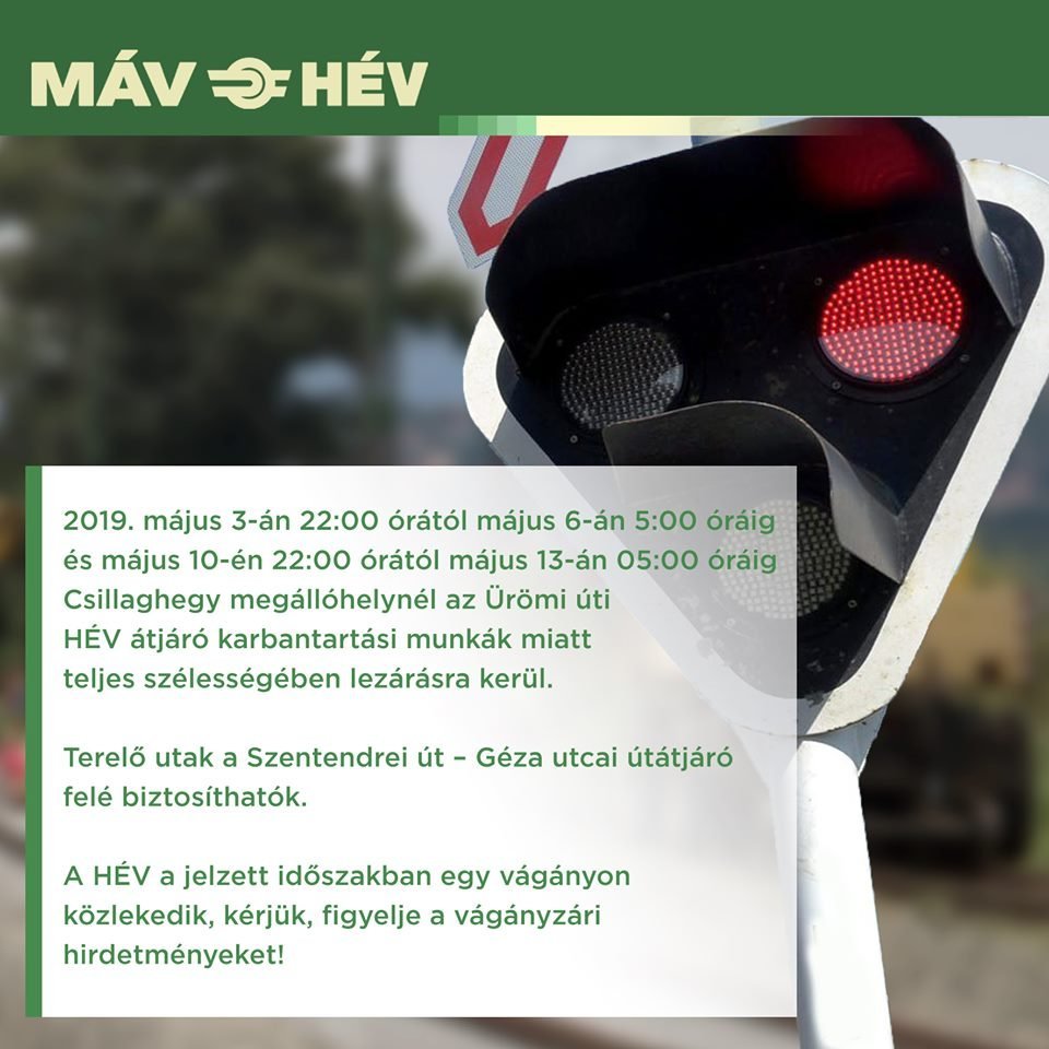 Forgalomkorlátozás várható a H5-ös vonalon