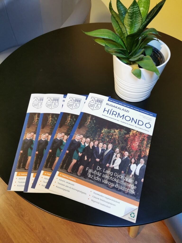 Megjelent a Budakalászi Hírmondó novemberi száma