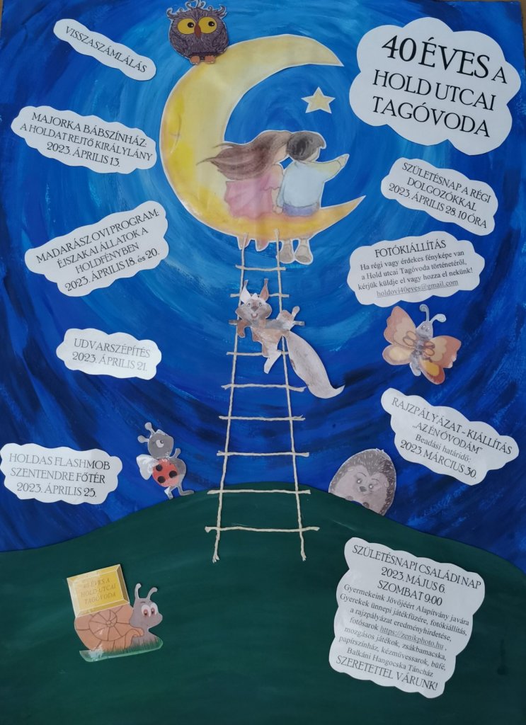 40 éves a Hold utcai Tagóvoda