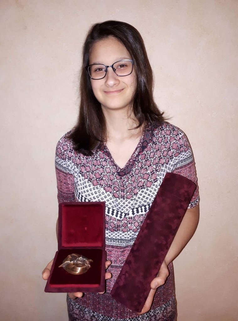 Minya Nóra kapta idén a Levente -díjat!