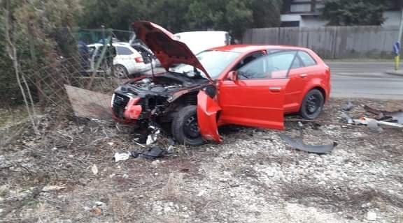 Baleset Leányfalun!