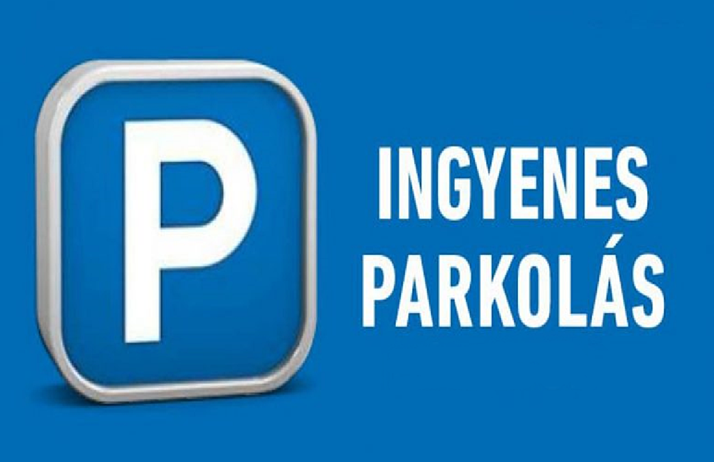 Ingyenes lesz a parkolás a leégett áruház melletti területen!