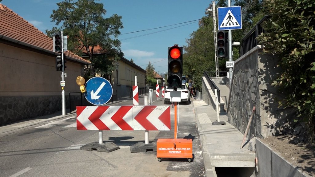 Izbégi csapadékvíz-elvezetés kivitelezése