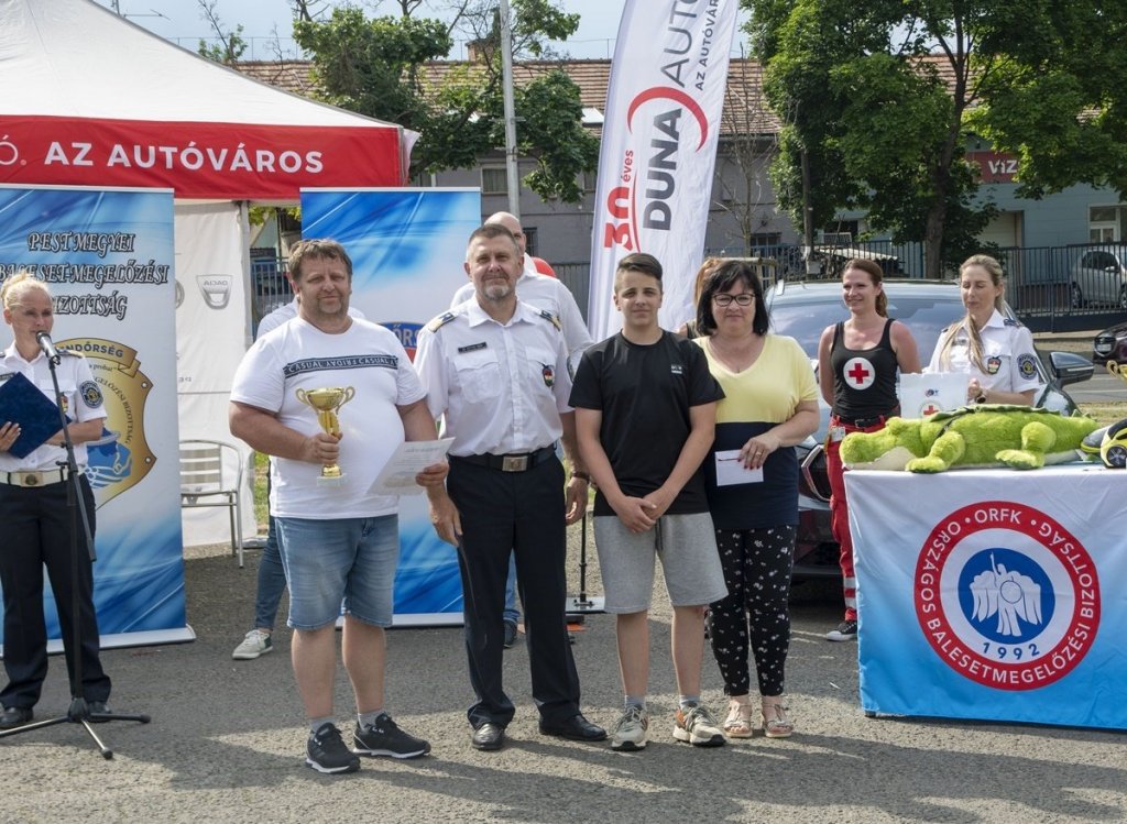 Közlekedik a család elnevezésű verseny pest megyei döntője Szentendrén