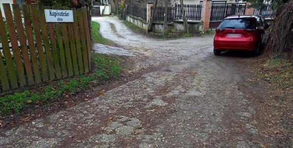 Útfelújítás és vízelvezetés a Kapisztrán, Wesselényi és Mikszáth utcák kereszteződésében