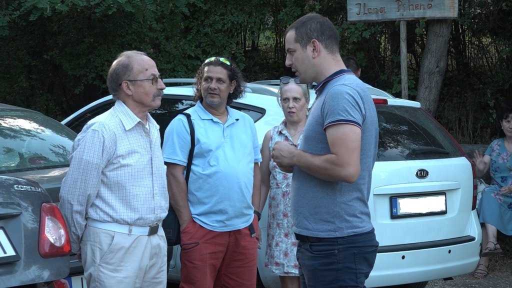 Vitályos Eszterrel és Szabados Andrással találkozhattak a lakók az utcafórumon