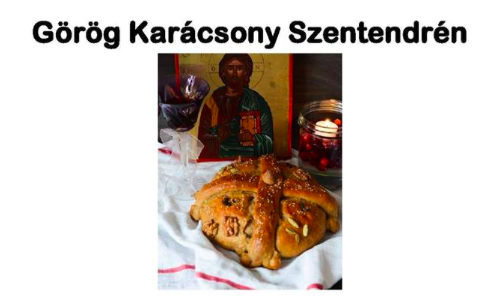 Görög karácsony Szentendrén