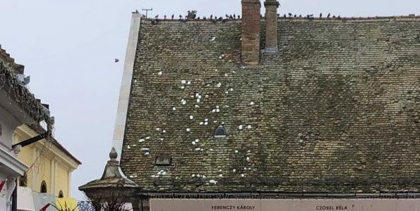 Elkészült a Kereskedőház tetőfedésének javítása