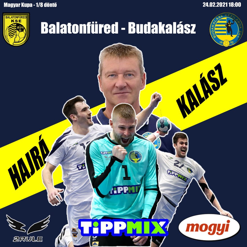 Szerdán a Balatonfüred ellen lép pályára a Budakalász Kézilabda Zrt. a Magyar Kupában