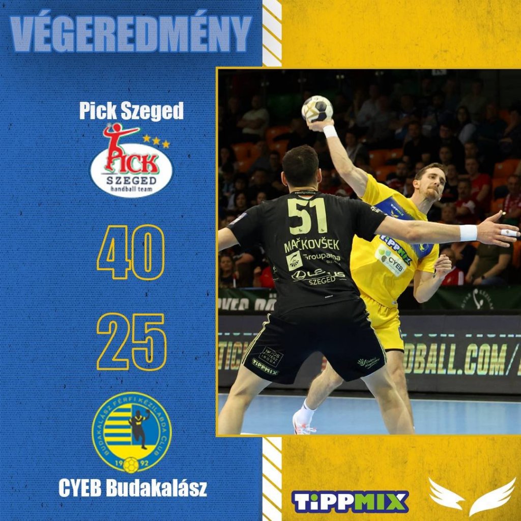 Férfi kézilabda NB I - Kikapott a Budakalász csapata a címvédő Szeged ellen