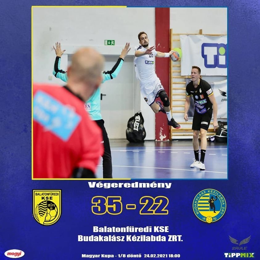 Nem jutott tovább a Budakalász Kézilabda Zrt. a Magyar Kupában