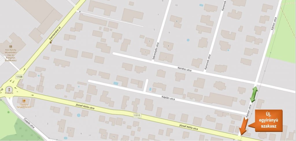 Lakossági fórum lesz július 23-án a forgalmirend-változás tervezetről