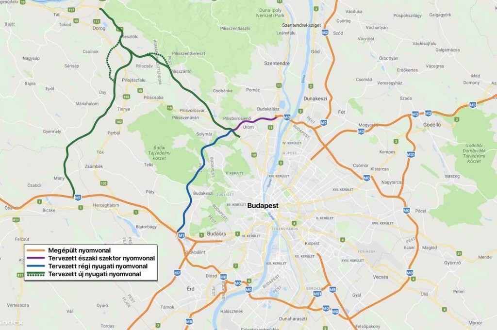 Mégsem hiúsul meg északon az M0-s autóút?