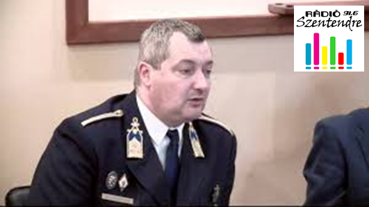 A Vekker vendége volt Kovács László szentendrei rendőrkapitány