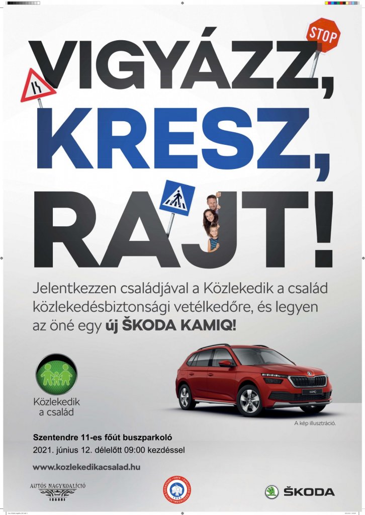 Közlekedik a család  - Szentendrén lesz a Pest Megyei Döntő 