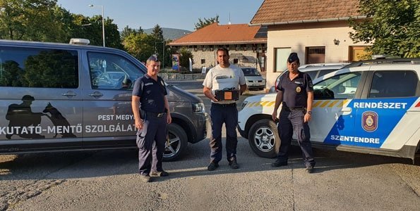 Ózongenerátort adott a Pest Megyei Kutató-Mentő Szolgálat a rendészeknek