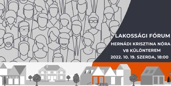 Lakossági fórumra várják a Püspökmajoriakat a V8-ba