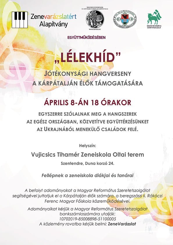 „Lélekhíd" jótékonysági hangverseny