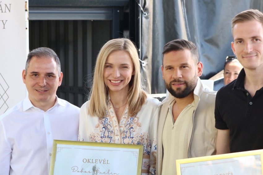 Dobos Evelin az Egy Lépéssel Több Alapítvány új nagykövete Szentendrén