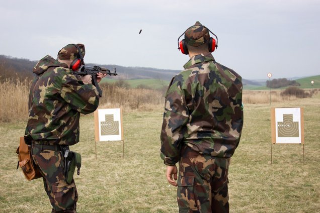 Februári éles lőgyakorlatok