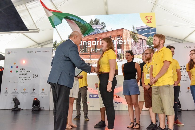 Megtartották a Solar Decathlon Europe 2019 záróceremóniáját