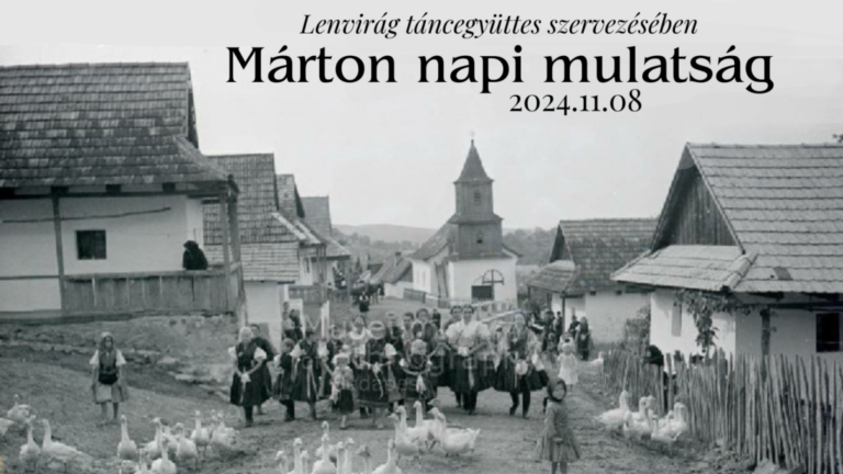 Márton-napi táncházra hív a Lenvirág Táncegyüttes