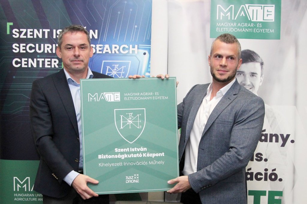 Kihelyezett innovációs műhelyt alapított a MATE Szent István Biztonságkutató Központja Szentendrén