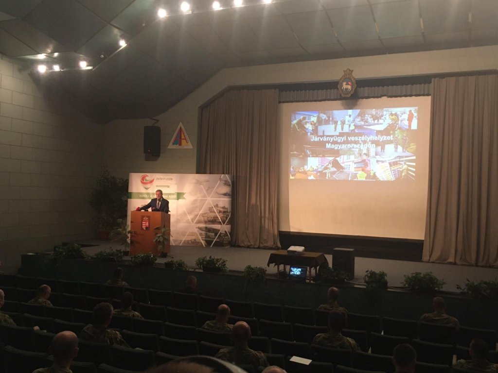 Feladatszabó értekezlet a szentendrei MH Altiszti Akadémián