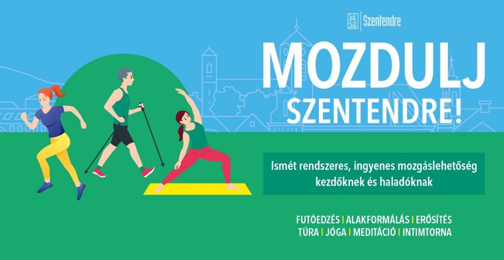 Mozdulj Szentendre! Túrát, futóedzést, strandröplabdát és jógát is kínálnak a hétvégére