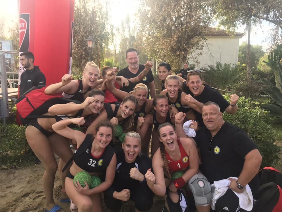 Strandkézilabda Bajnokok Kupája győztes a Multichem Szentendre