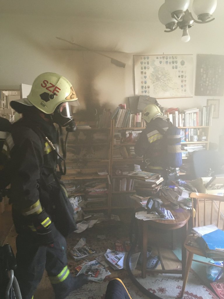 Tűz ütött ki egy pomázi családi házban