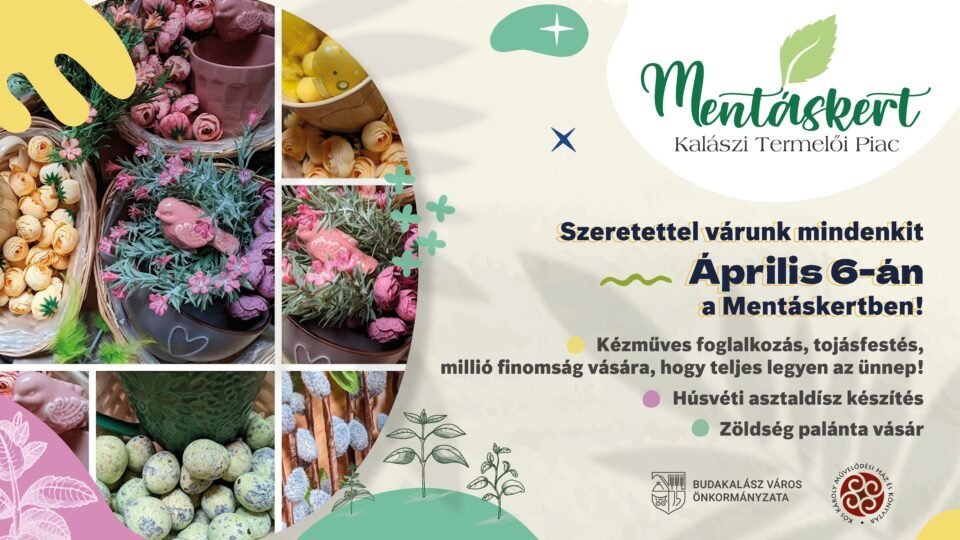 Húsvéti kézműveskedés a Mentáskertben