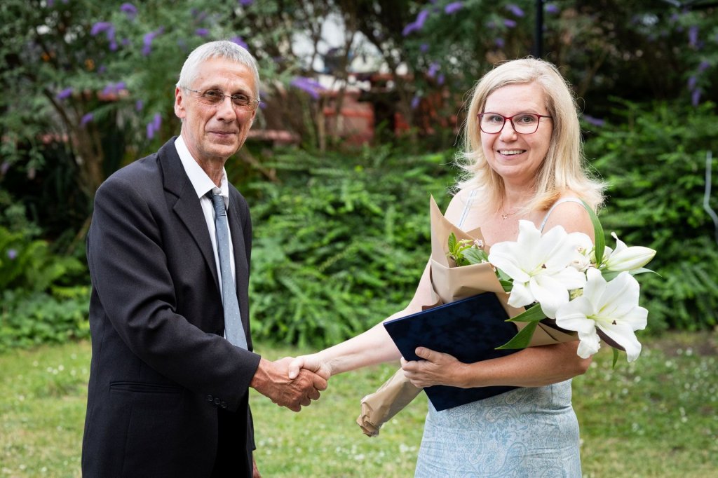 Széll-Éles Adrienn kapta idén a „Budakalászi Polgárok Egészségéért” díjat